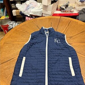 Navy Miller Lite KC Royals Vest